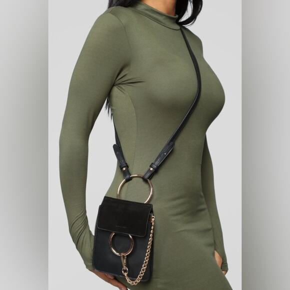 Chloe Black Faye small bracelet bag EUC with dust bag - Picture 1 of 9